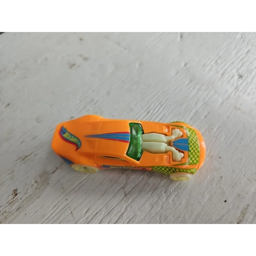 RARE Hot Wheels NITRO Doorslammer Orange W/White Wheels, Decals, Green Window